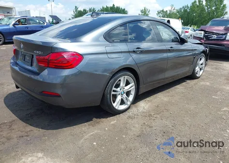 2018 BMW 430Xi Gran Coupe z USA, uszkodzony, nr VIN WBA4J3C5XJBB97739